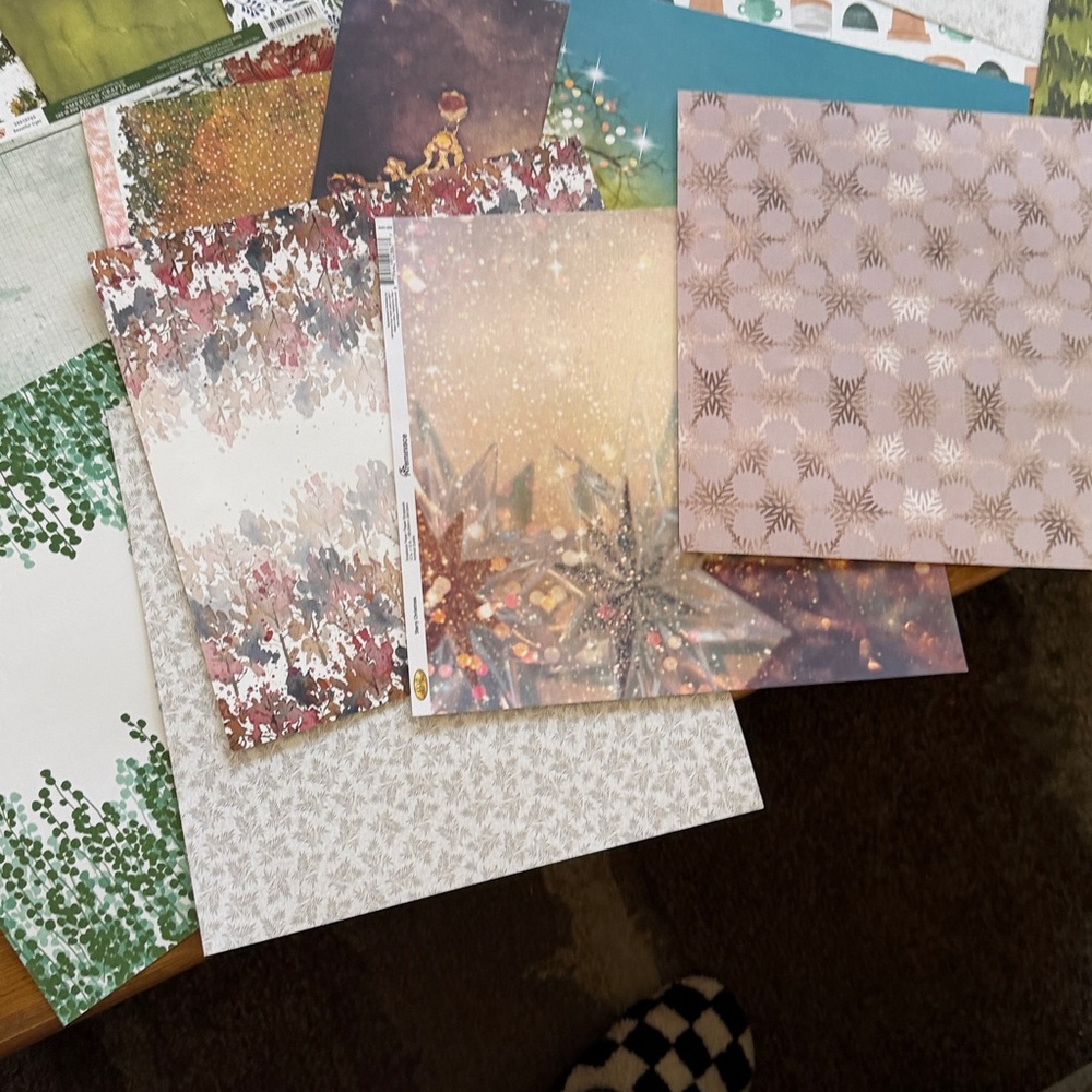 Assorted Patterned Scrapbook Paper - Picture 6 of 6